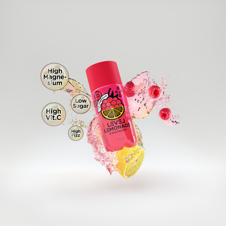 Lemonade & Raspberry Bottles