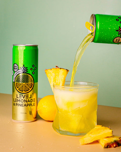 LevelLemonadeCans-