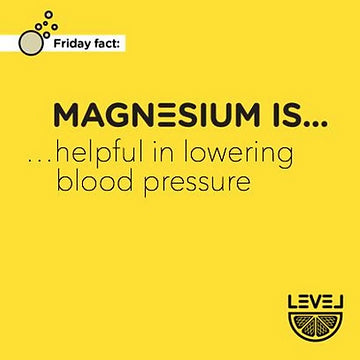 Magnesium is... helpful in lowering blood pressure