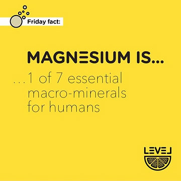 Magnesium... is 1 of 7 essential macro-minerals for humans