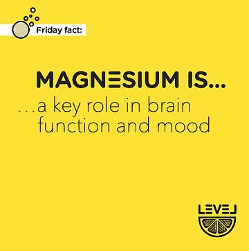 Magnesium is... a key role in brain function and mood