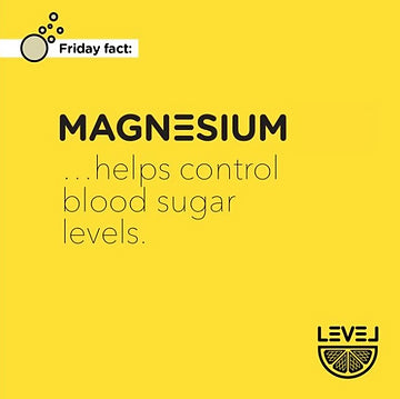 Magnesium... helps control blood sugar levels