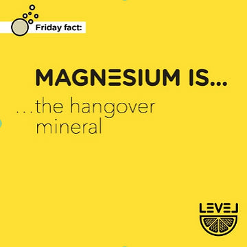 Magnesium is... the hangover mineral