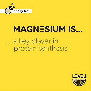 Magnesium... is a key player in protein synthesis