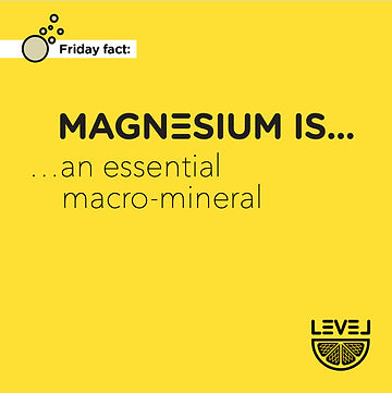 Magnesium is... an essential macro-mineral