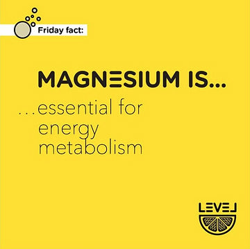Magnesium is... essential for energy metabolism