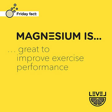 Magnesium... is great to improve exercise performance