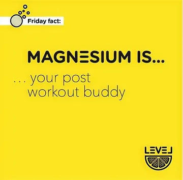 Magnesium is... your post workout buddy