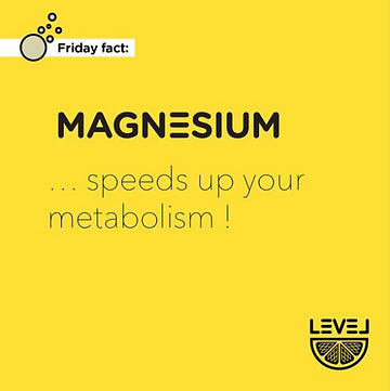 Magnesium... speeds up your metabolism