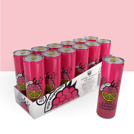 Lemonade & Raspberry Cans