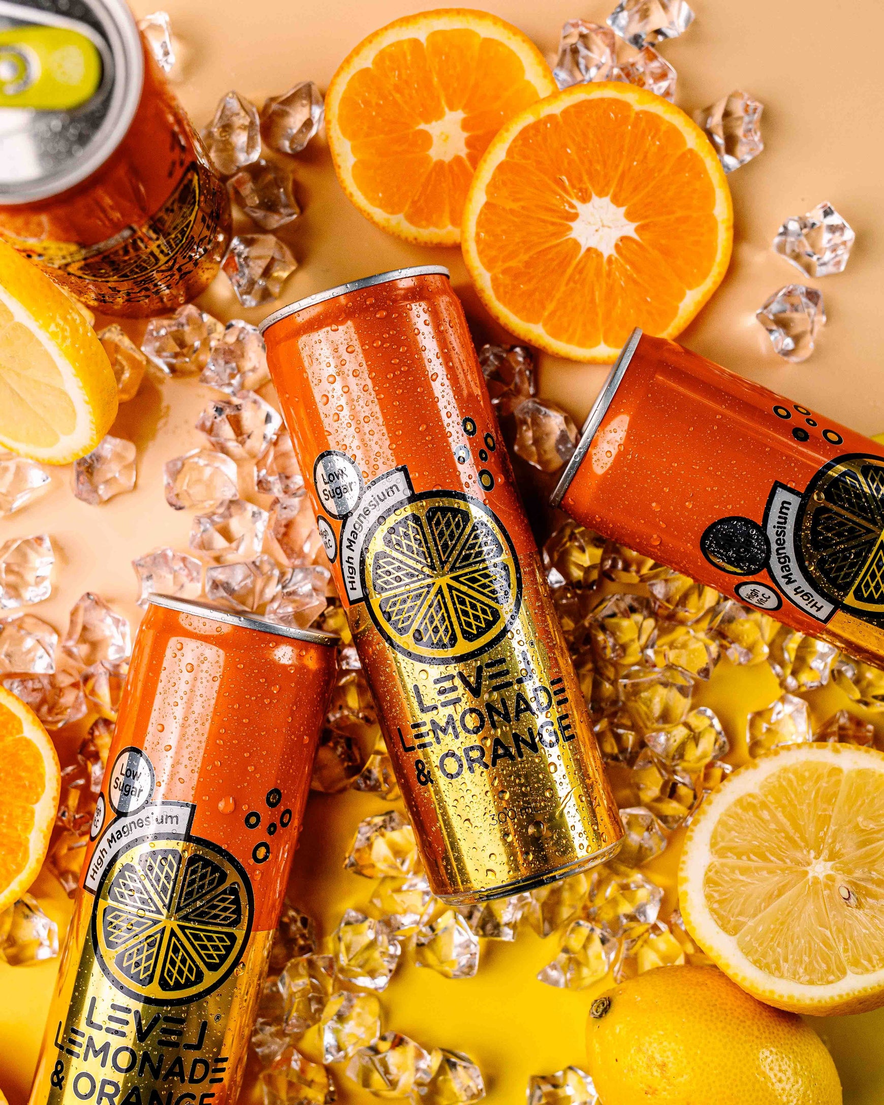 Grade Lemonade Orange Lemonade 12 Pack | High Magnesium | Level Lemonade – level ...